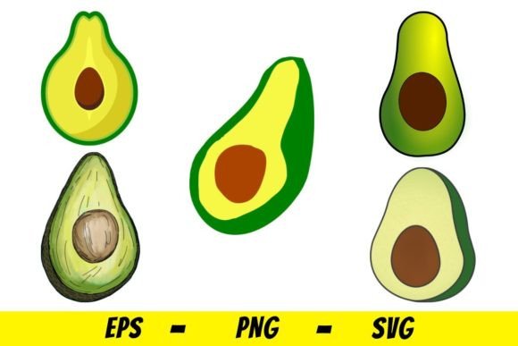 Download Avocado Illustration - Illustration Collection