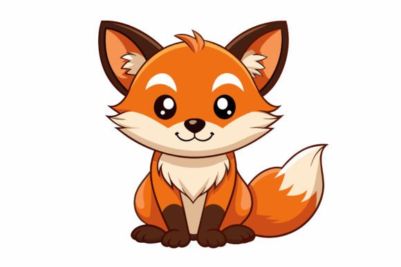 Download Cute-baby-fox Vector Illustration - Illustration Collection