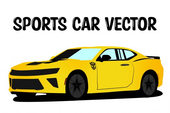 Download Sport Car Illustration with Color - Illustration Collection