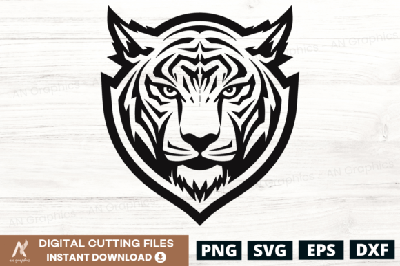 Download Tiger Logo SVG - Design No 9 - Svg Collection