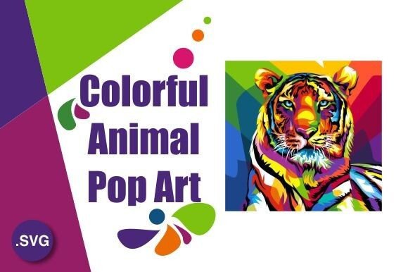 Download Colorful Tiger Illustration - Illustration Collection