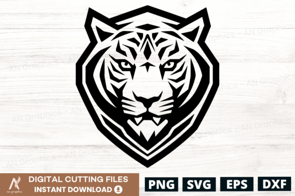 Download Tiger Logo SVG - Design No 5 - Svg Collection