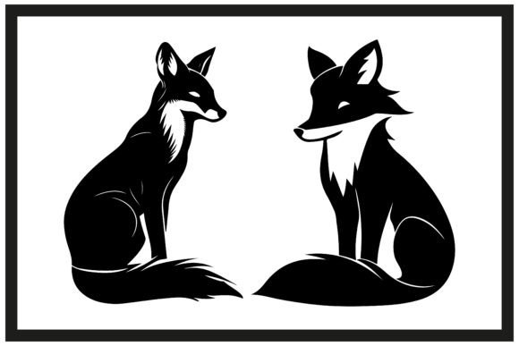Download Fox Silhouette Stock Vector Illustration - Illustration Collection