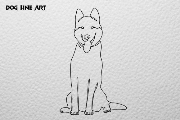 Download Dog Line Art - Dog line art Collection