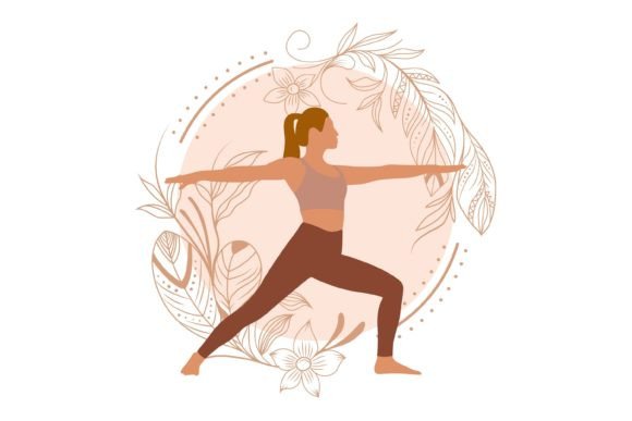 Download Yoga Activity Flat Design Illustration - Illustration Collection