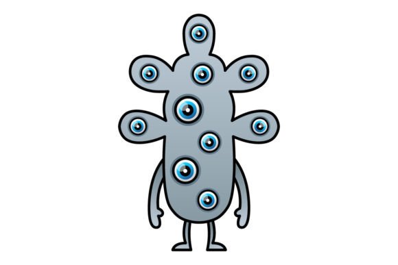 Download Illustration Vector Alien Design Kawaii - Illustration Collection