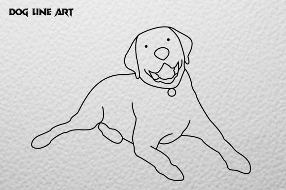 Download Dog Line Art - Dog line art Collection