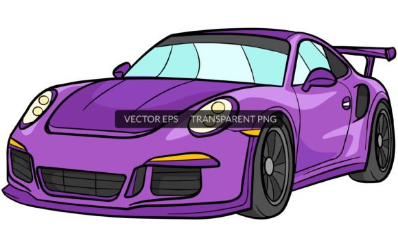 Download Luxury Racing Sport Car Illustration - Illustration Collection
