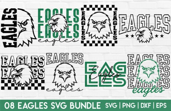 Download Eagles PNG SVG Bundle Eagles Mascot - Svg Collection