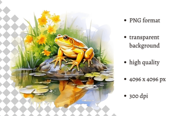 Download Watercolor Frog Illustration - Illustration Collection