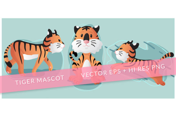 Download Little Tiger Vector Illustration - Illustration Collection